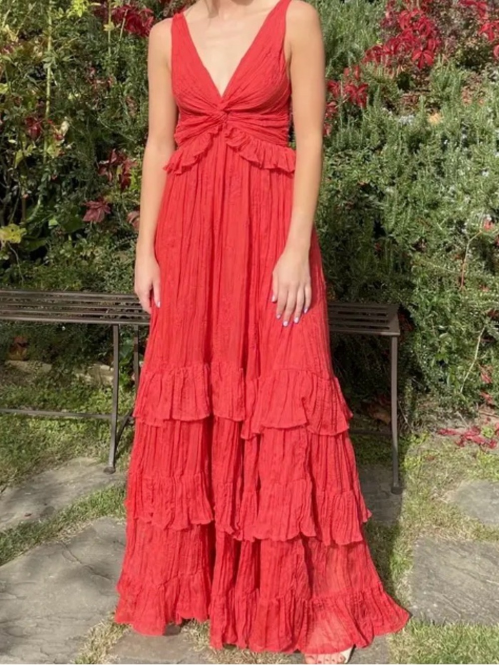 Sabina Musayev Camellia vibrant bohemian Dress size Small. - Picture 13 of 13